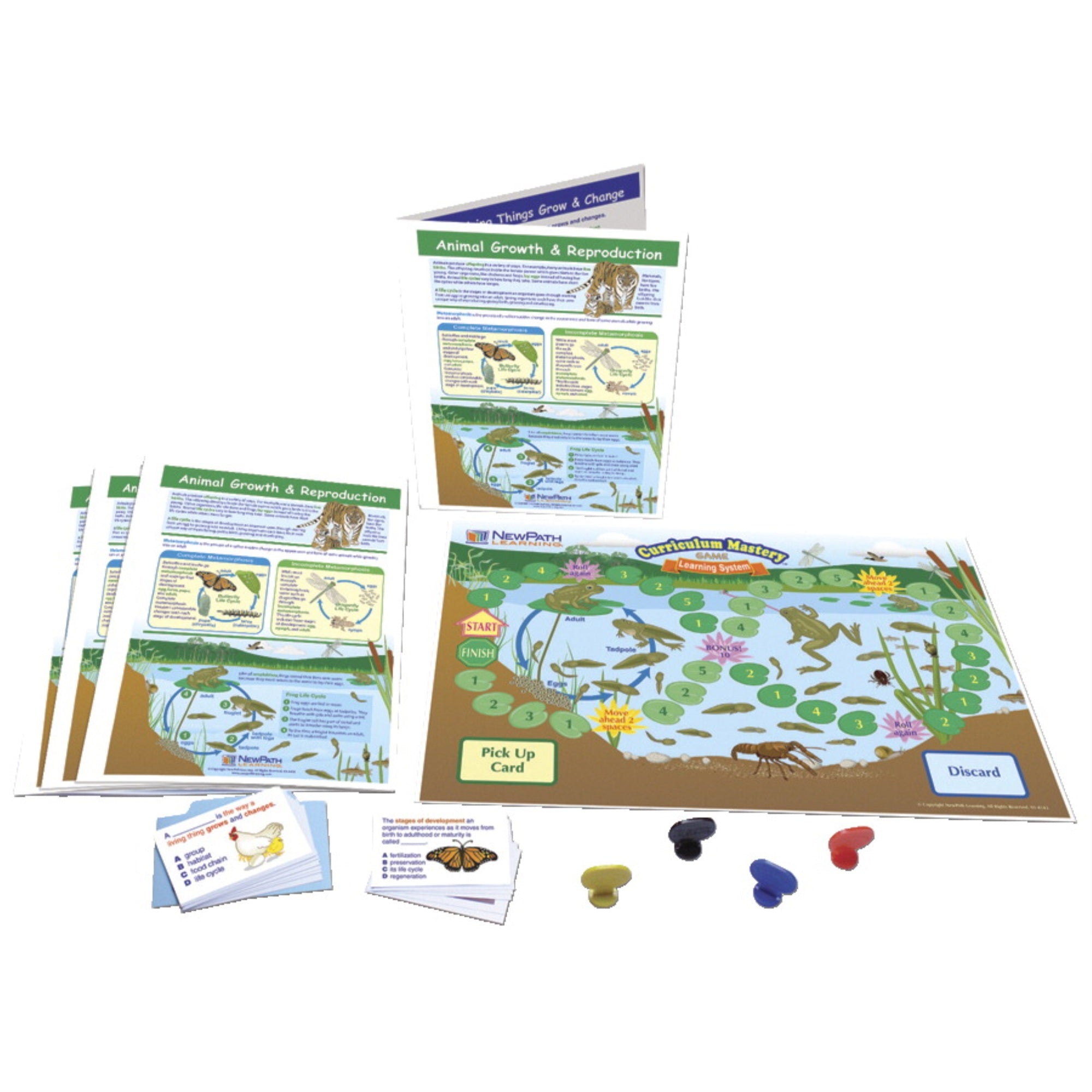 Newpath Learning Animal Growth And Reproduction Learning Center, Grades 3-5
