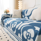 Chenille Sofa Cover Blanket, Couch Cover Blanket Throws for Couches Living Room Furniture Throw Covers