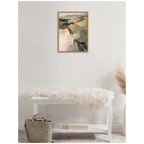 Sylvie Tonal Mountains III Framed Canvas by Amy Lighthall