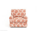 Multicolor Patterned Upholstered Accent Chair