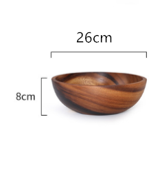 CasaFoyer Acacia wooden bowl wooden tableware