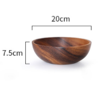 CasaFoyer Acacia wooden bowl wooden tableware