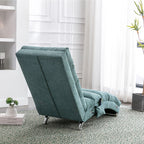 Massage Chaise Lounge Indoor With Remote Control, Ergonomic Electric Massage Lounger