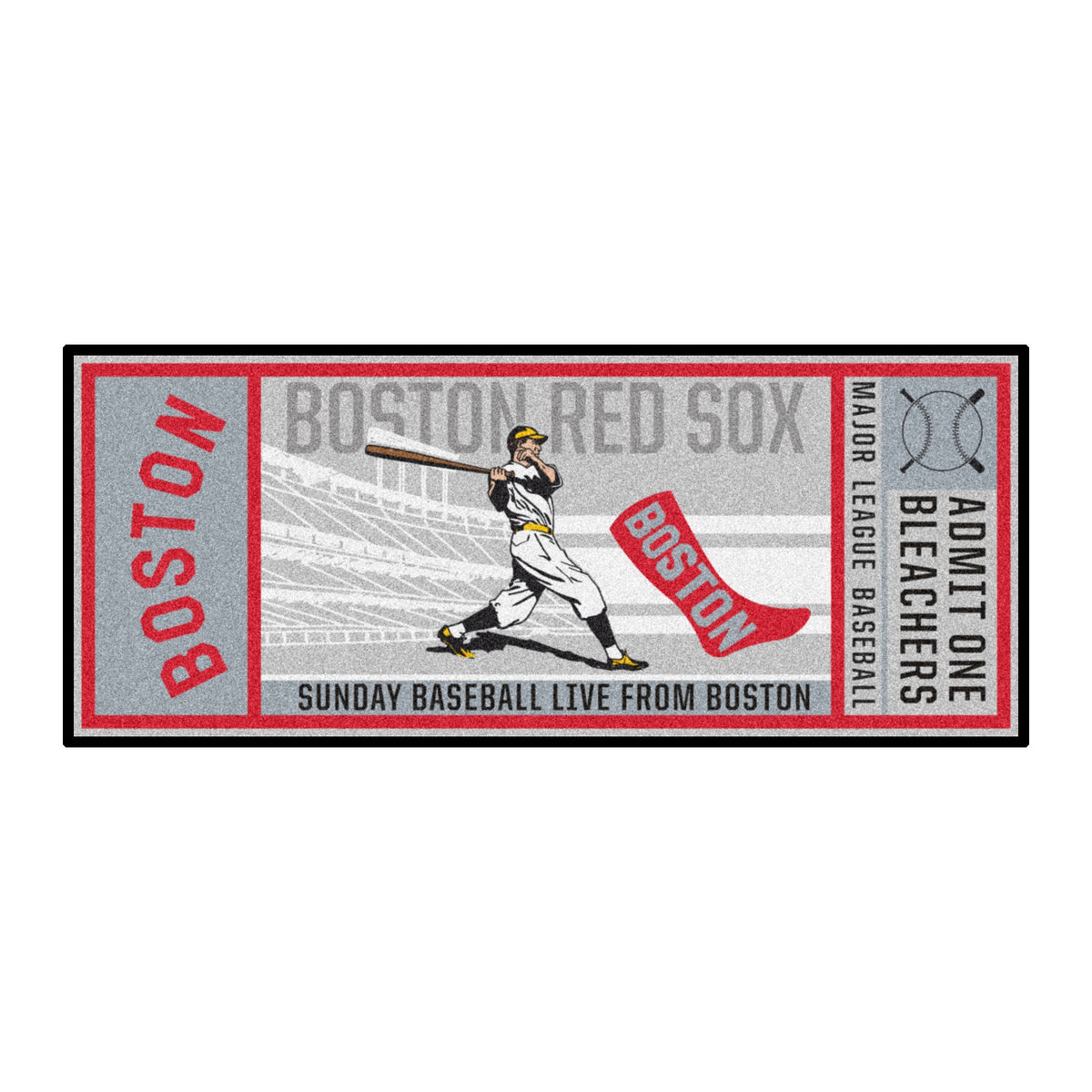 Fanmats, Mlbcc  Boston Red Sox  Ticket Runner
