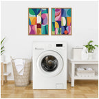 Abstract 2 Piece Framed Canvas Wall Art Set by Rachel Lee
