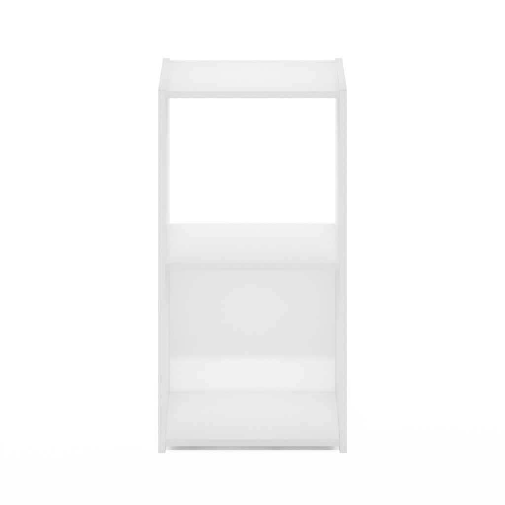 Furinno Pelli Cubic Storage Cabinet, 2X1, White