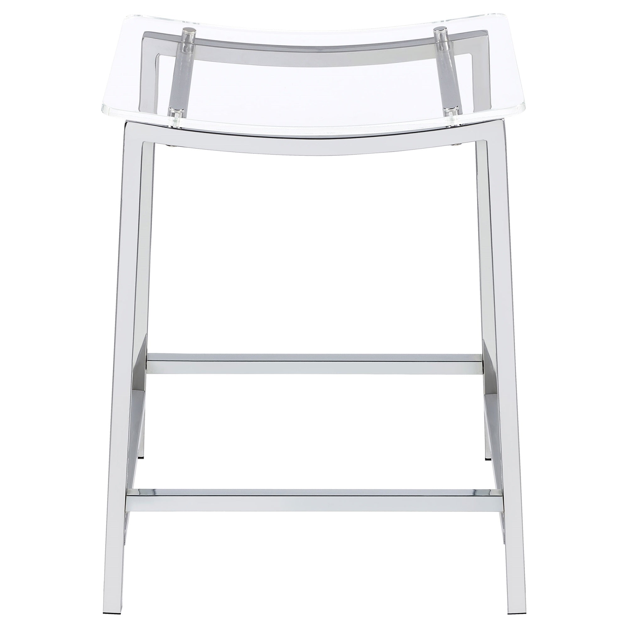 Coaster Jovani Counter Stool (Set Of 2), Chrome