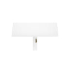 Furinno Hermite Wall Mounting Folding Table, White