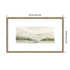 AQ Winter Landscape No. 6 by Annie Quigley Framed Wall Art Print