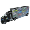 12 pc Wheel cars w.Trailer in briefcase