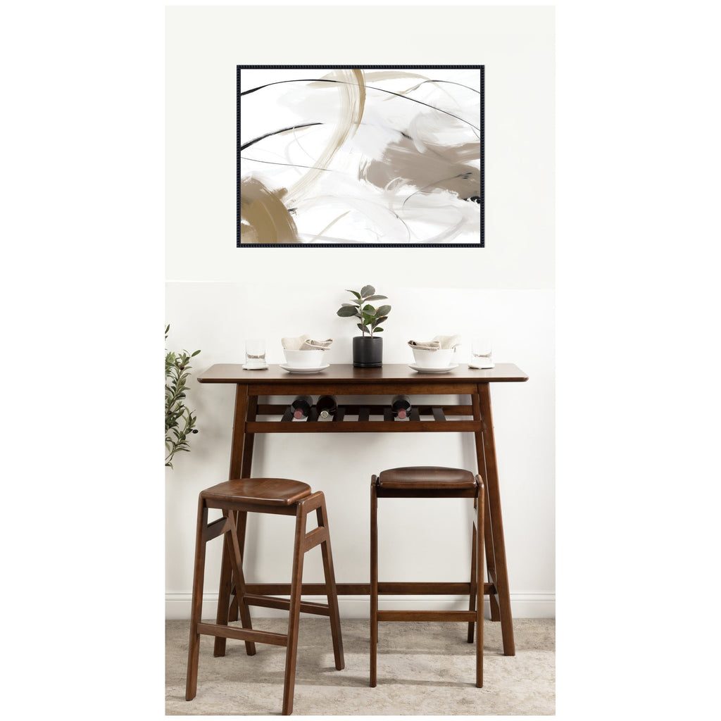 Sweeping Layers No. 3 by Amy Lighthall Framed Canvas Wall Art Print