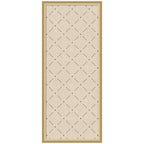 Pinboard Green Lattice Print