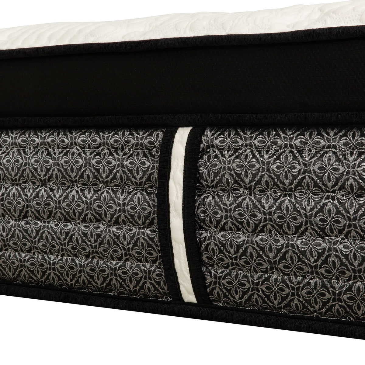 16" Premium Hybrid Mattress In A Box Plush Gel Memory Foam Top With Cooling Technology - Gray / White - Queen