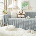 Fluffy Faux Fur Couch Cover Plush Sofa Throw, Warm & Stylish Sofa Protector