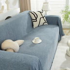 Chenille Herringbone Couch Protector Blanket, Stylish Throw Blankets for Couch and Couch Throw Cover