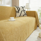 Chenille Herringbone Couch Protector Blanket, Stylish Throw Blankets for Couch and Couch Throw Cover