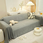 Chenille Herringbone Couch Protector Blanket, Stylish Throw Blankets for Couch and Couch Throw Cover