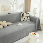 Chenille Herringbone Couch Protector Blanket, Stylish Throw Blankets for Couch and Couch Throw Cover