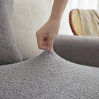 Stretch Plush Fitted Couch Slipcover Furniture Protector for 1/2/3/4/5 Cushion Couch