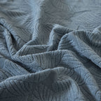 3D Jacquard Leaf Pattern Couch Slipcover, High Stretch Washable Textured Sofa Cover