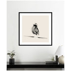 Bird on a Branch by Danushka Abeygoda Framed Wall Art Print