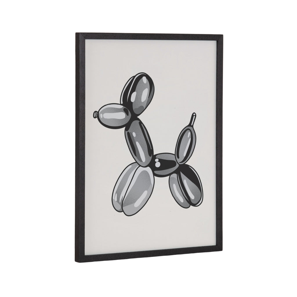 Gallery Black Bubble Balloon Dog Animal Print by The Creative Bunch Studio