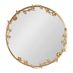 Rosella Floral Wall Mirror Metal