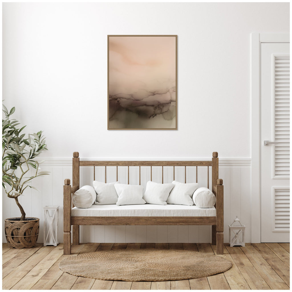 Dawn No. 3 by Amy Lighthall Framed Canvas Wall Art Print