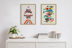 Sylvie Butterflies Framed Canvas by Rachel Lee of My Dream Wall