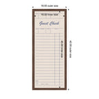 Framed Fabric Pinboard Linen Guest Check Wall Organization