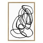 Sylvie Ring of Light 2 Framed Canvas by Nikki Chu