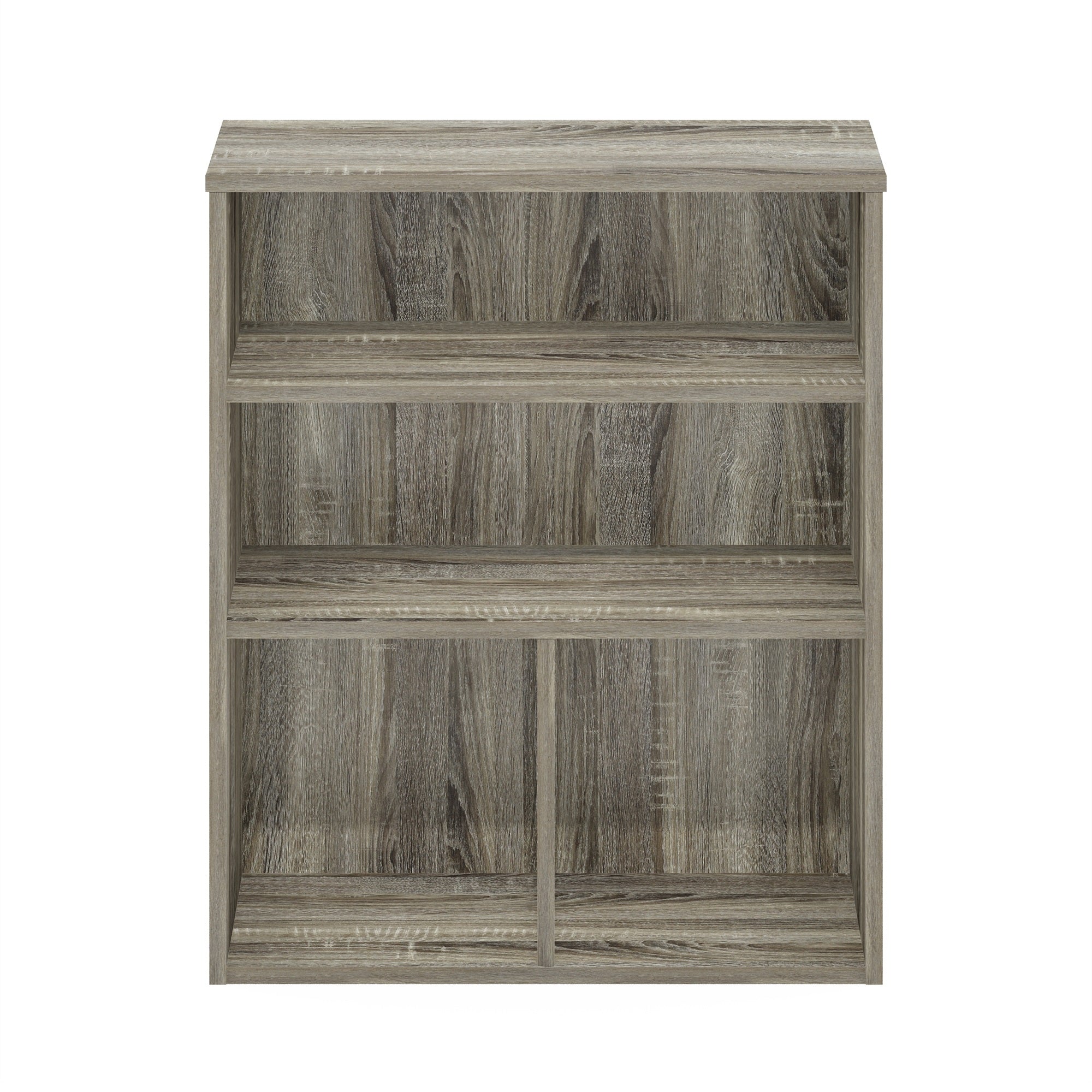 Furinno Pasir 3 Tier Display Bookcase, French Oak