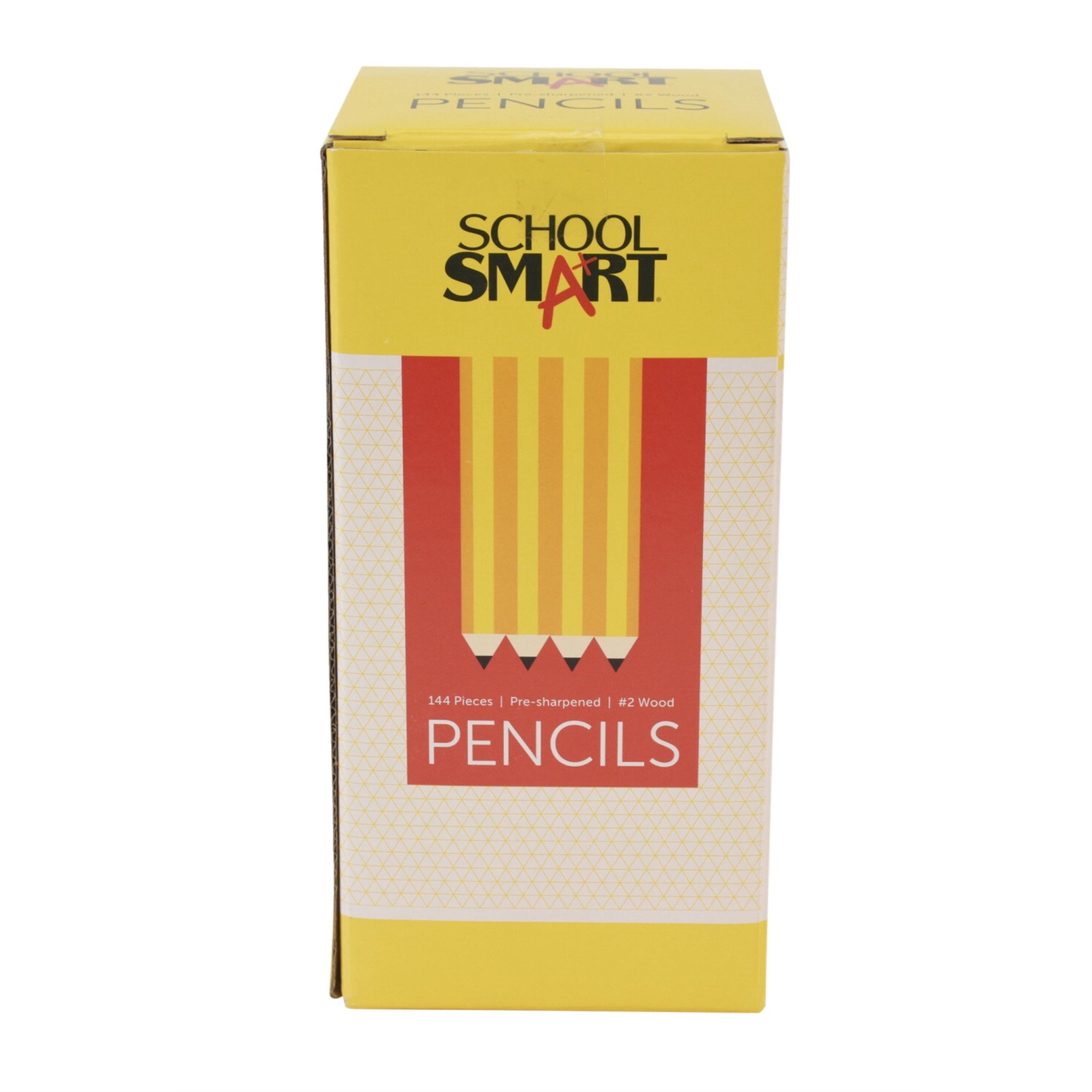 School Smart Hexagonal Pencils, Pre-Sharpened, Number 2, Pack Of 144