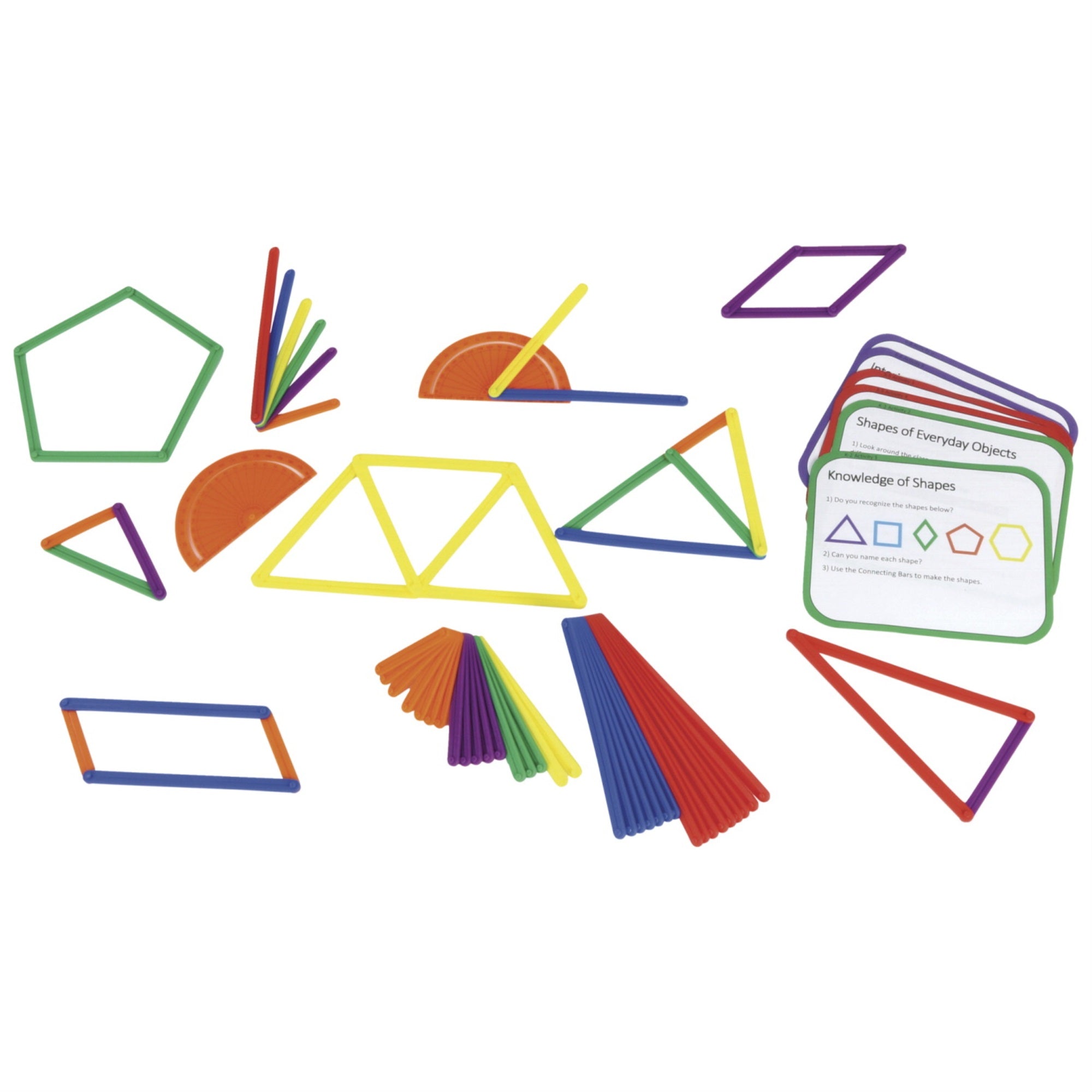 Si Connecting Bars Set With Activity Cards