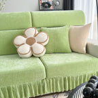 Universal Elastic Skirt Sofa Slipcover, Stretch Sofa Cushion Cover For Bedroom Office Living Room