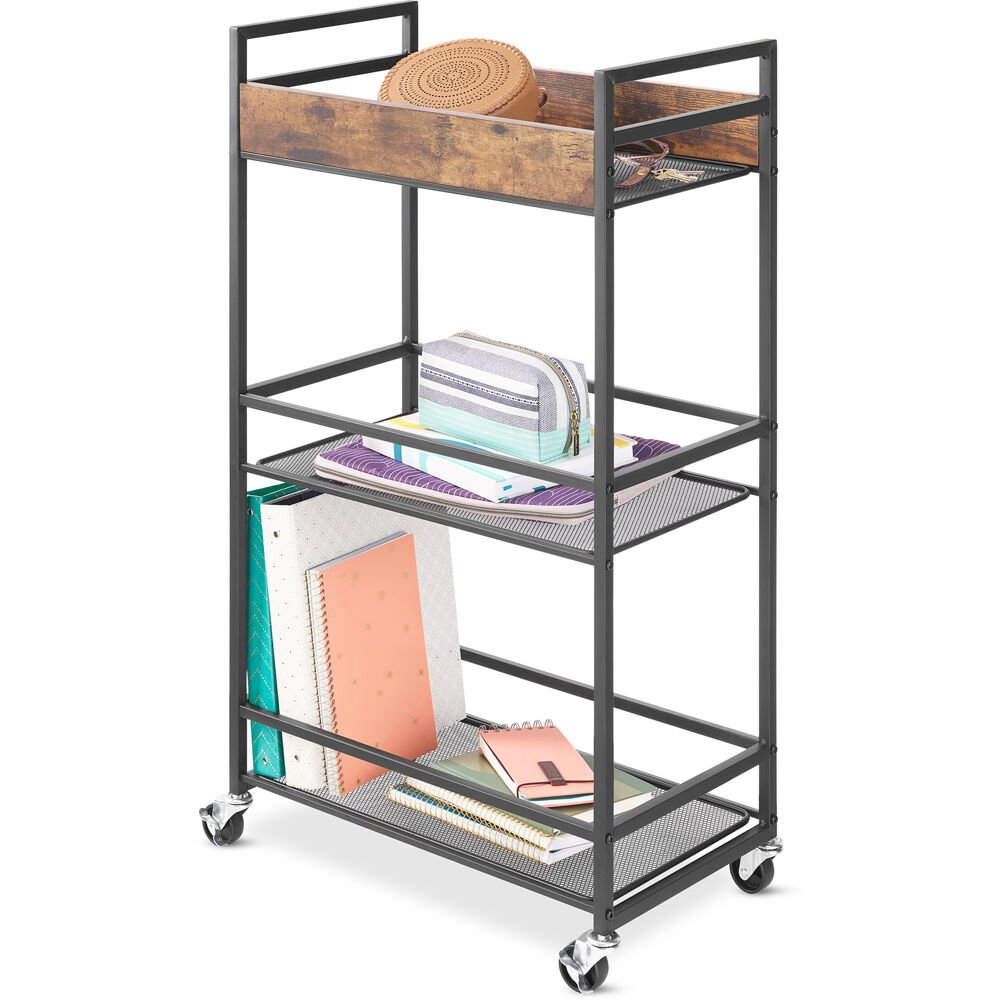 Modern Industrial 3 Tier Cart