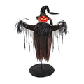 6FT STANDING SCARECROW WITH AN ANIMATED CROW