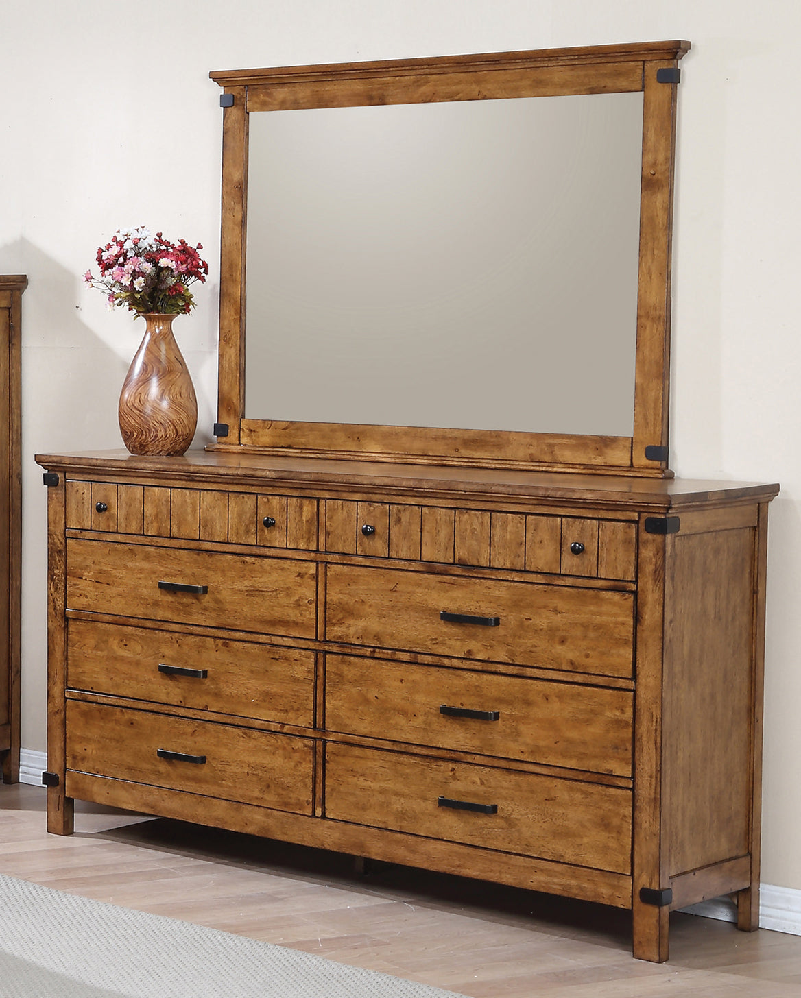 Coaster Furniture Dresser Rustic Honey 205263