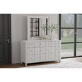 Stapleton Mirror, White