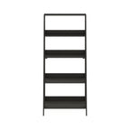 Furinno Ladder Bookcase Display Shelf, 5-Tier, Espresso