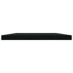 vidaXL - 8 Pcs Black Bookshelf Boards, Versatile Storage Option for Home or Office, Durable Engineered Wood, Easy to Clean, Modern Style