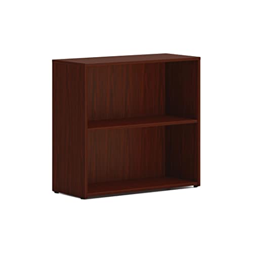 HON MOD Laminate Bookcase LSL Slate Teak 30W x 13&quot; D x 65&quot; H