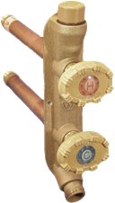 Woodford V22Cp-10-Mh 10' Hot/Cold Frostfree Vertical Mount Faucet - 1/2' Mip Or Female Sweat Connection