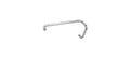 CRL Polished Chrome 8  Pull Handle and 18  Towel Bar BM Series Combination Without Metal Washers
