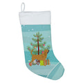 Bloodhound Merry Christmas Tree Christmas Stocking