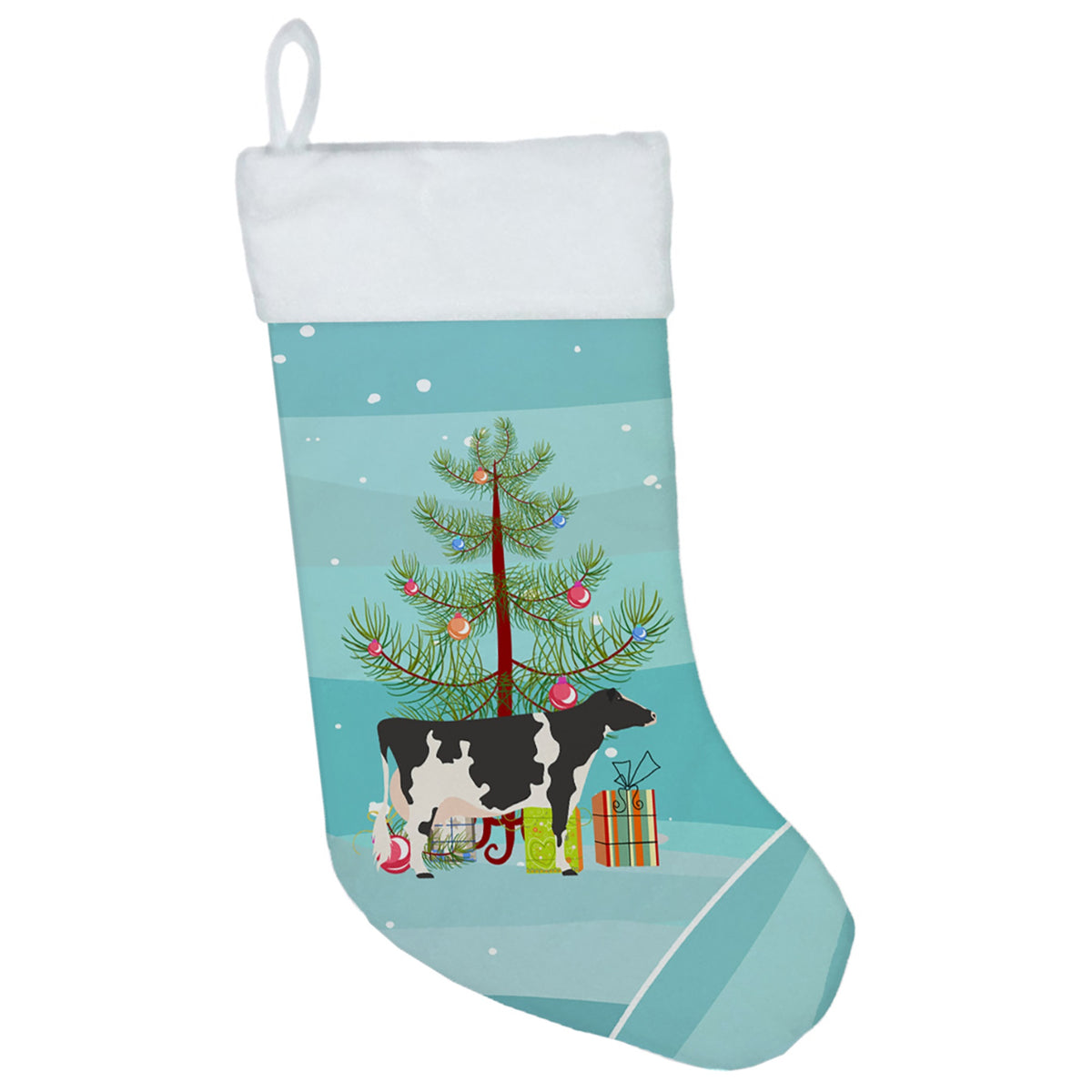 Holstein Cow Christmas Christmas Stocking