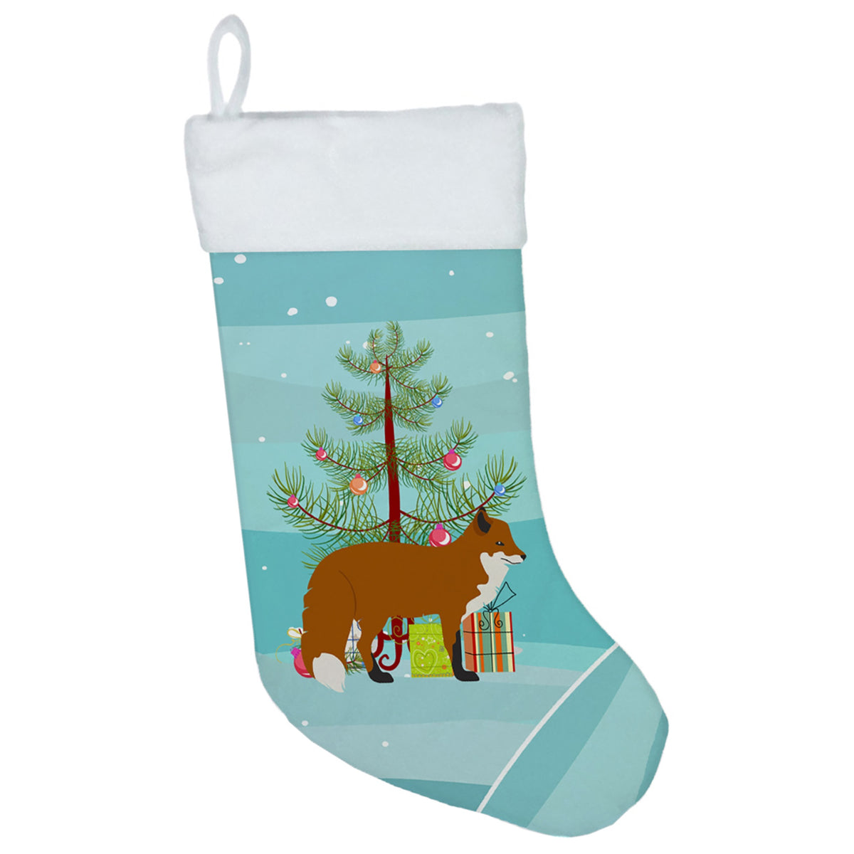 Red Fox Christmas Christmas Stocking