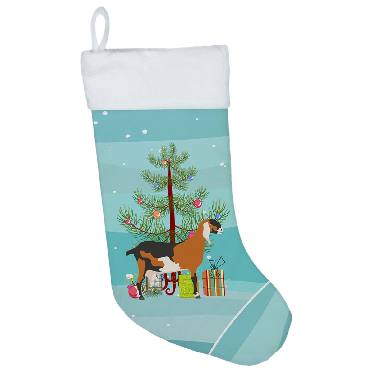 Anglonubian Nubian Goat Christmas Christmas Stocking