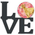 Italian Greyhound Love Metal Wall Artwork Love