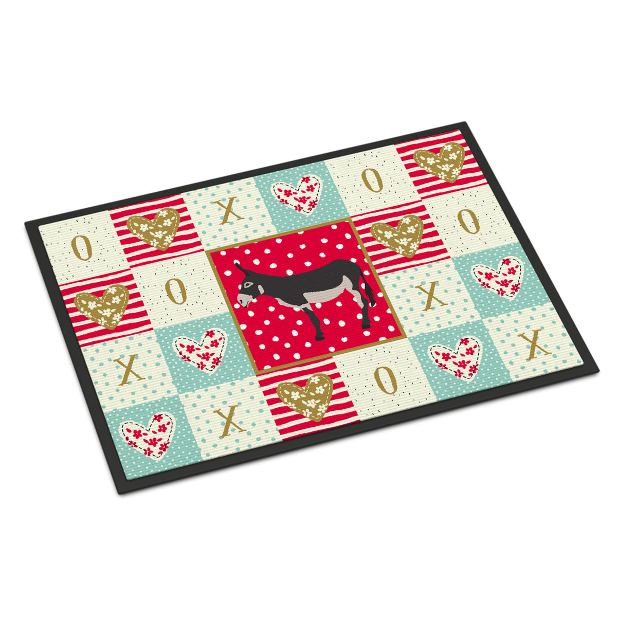 American Mammoth Jack Donkey Love Indoor Or Outdoor Mat 24X36